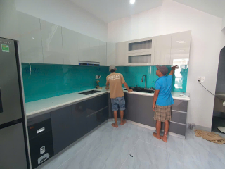 Thi Công Tủ Bếp Truyền Thống